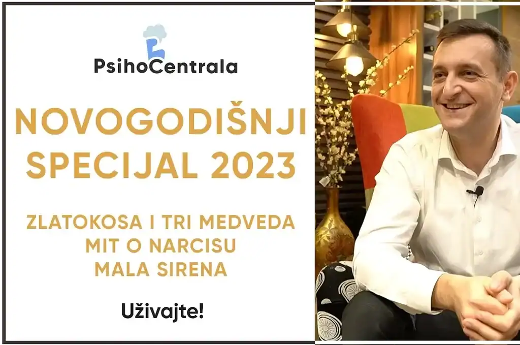 🌟 Otkrijte tajne bajki i mitova u našem novogodišnjem specijalu!🎉 U ovoj epizodi, stručnjaci iz oblasti psihijatrije i psihologije ordinacije Psihocentrala dubinski analiziraju popularne priče i razotkrivaju skrivene poruke.📚 Dr Tamara Trutnovski Kočović istražuje bajku 'Zlatokosa i tri medveda', dok🔍 Dr Nevena Milenković analizira mit o Narcisu.🧜‍♀️ Takođe, psiholozi Marija Manojlović i Vanja Dimitrijević detaljno analiziraju 'Malu sirenu'.